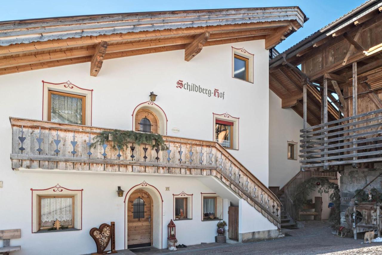Schildberghof Ortler Apartment Siusi Bagian luar foto