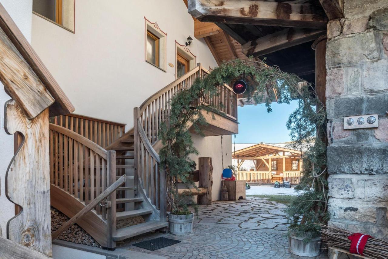 Schildberghof Ortler Apartment Siusi Bagian luar foto