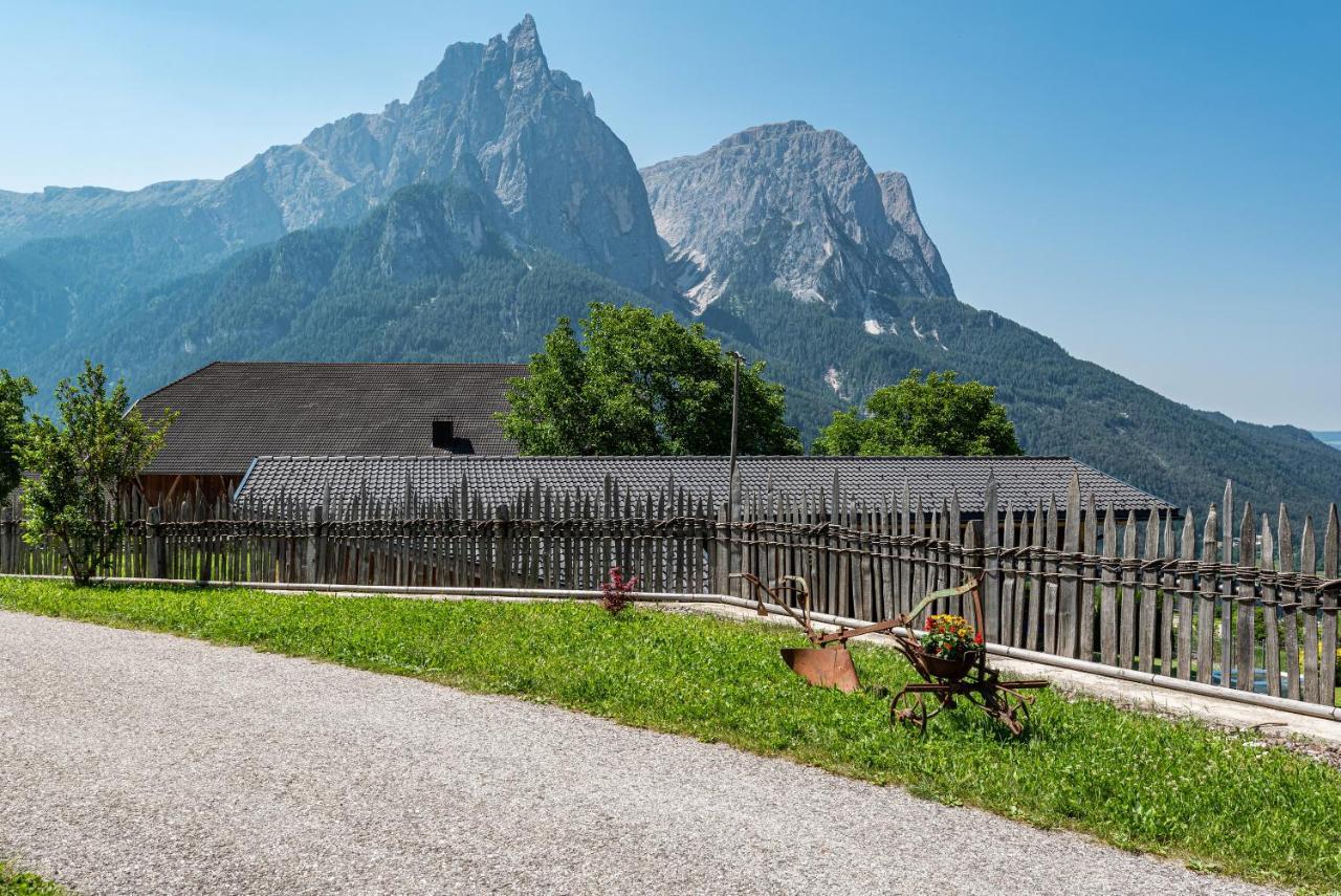 Schildberghof Ortler Apartment Siusi Bagian luar foto