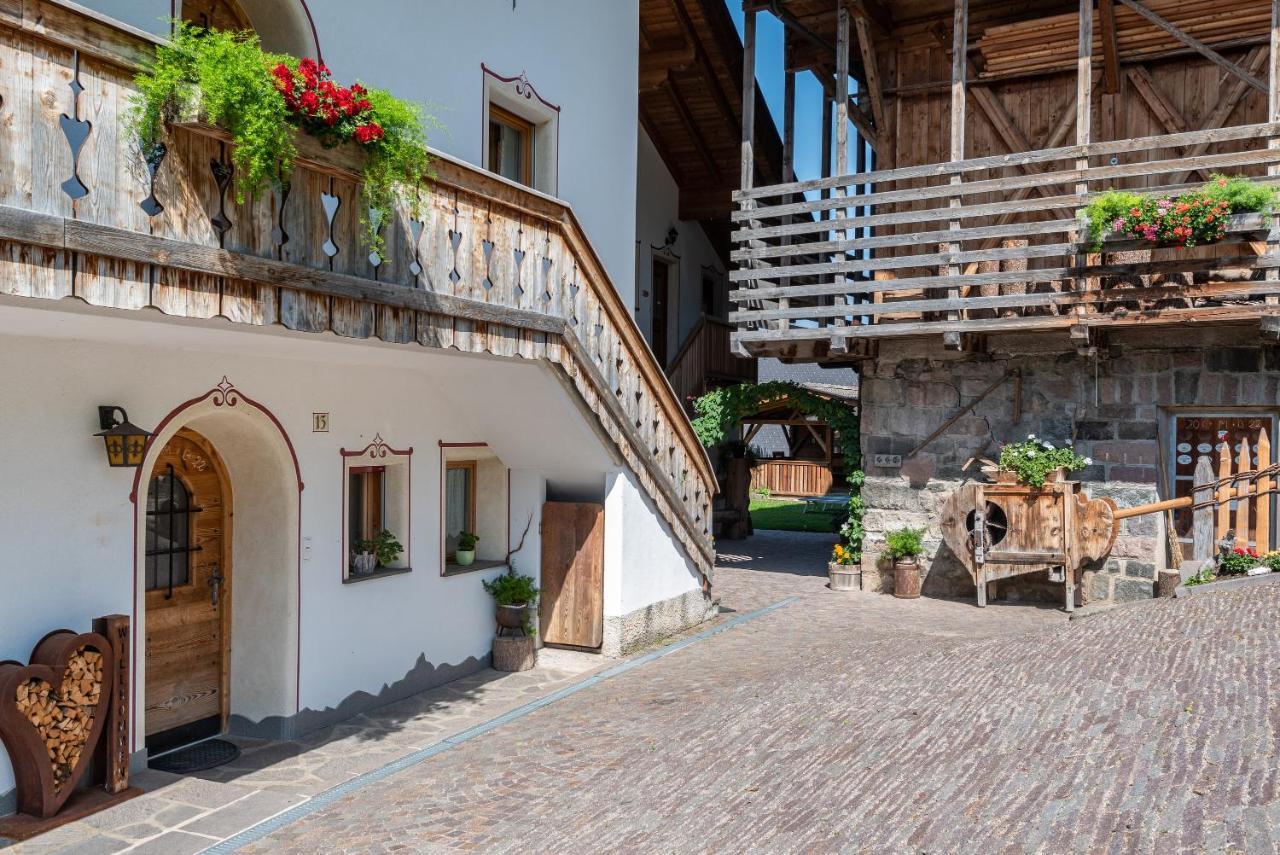 Schildberghof Ortler Apartment Siusi Bagian luar foto